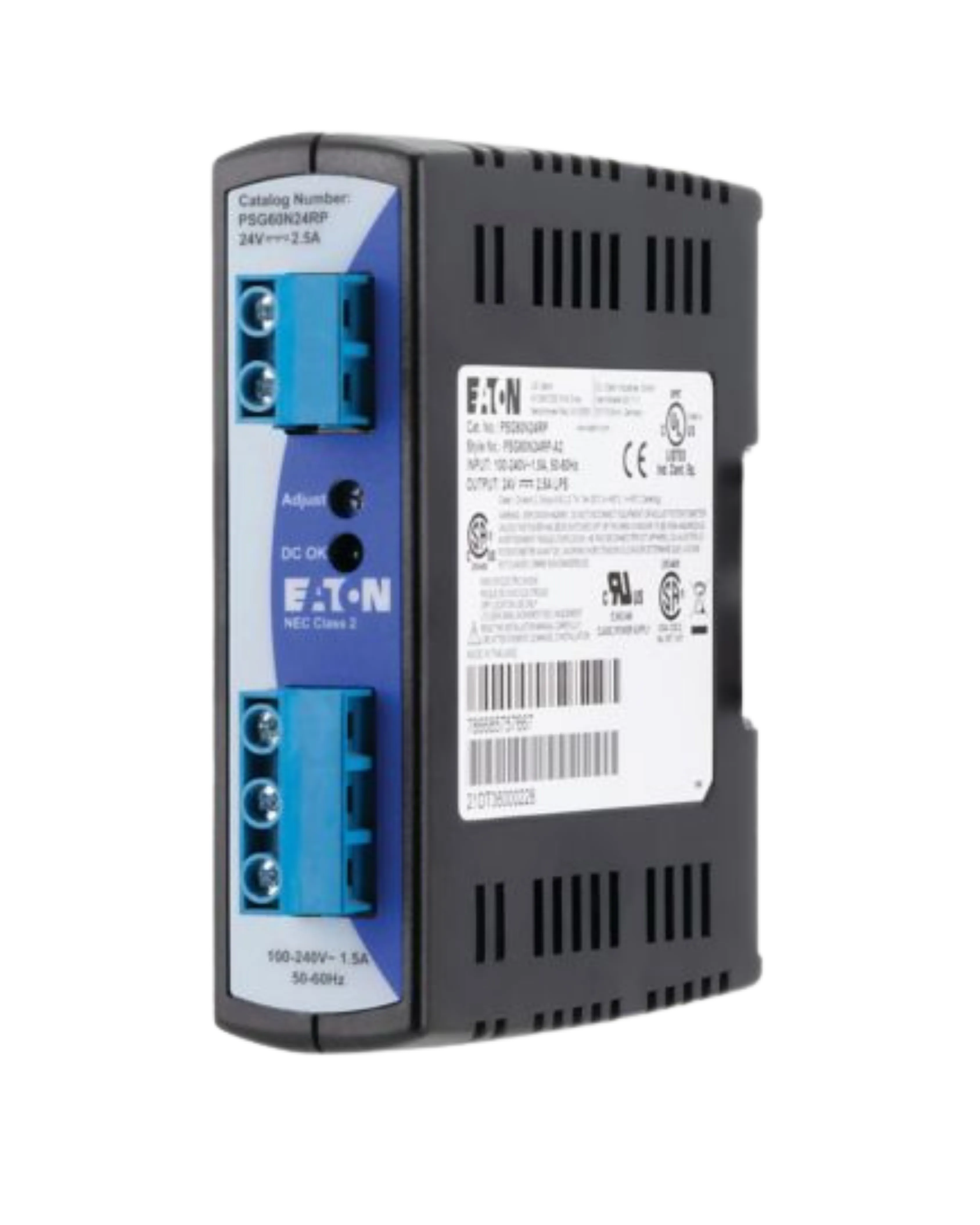 Eaton PSG60N24RP Power Supply Unit, 60W, NEC Class II — Eaton Power Supply